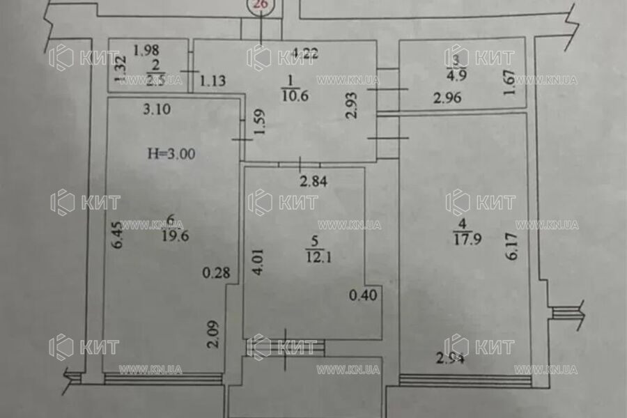 Продаж квартири Харків, Центр, 70м²