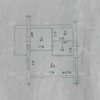 Продажа квартиры Харьков, Салтовка(Бараб.,Украина), 37м²