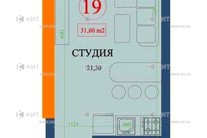 Продажа квартиры Харьков, Центр, 31м²
