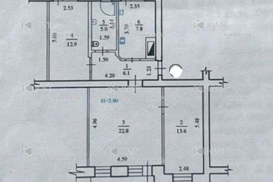 Продажа квартиры Харьков, Центр, 80м²