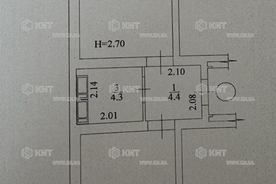 Продаж квартири Харків, Холодна Гора, 49м²