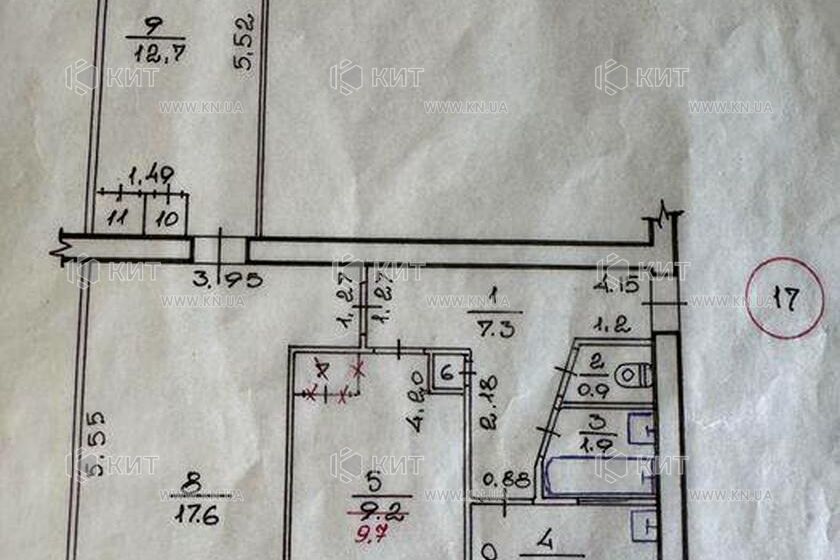 Продаж квартири Харків, Аеропорт, Мерефянське шосе, 57м²