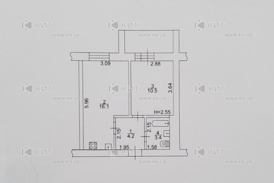 Продажа квартиры Харьков, Холодная гора, 39м²