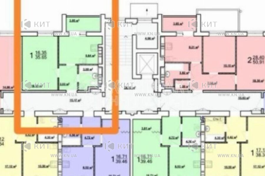 Продаж квартири Харків, ХТЗ, Рогань, 36м²