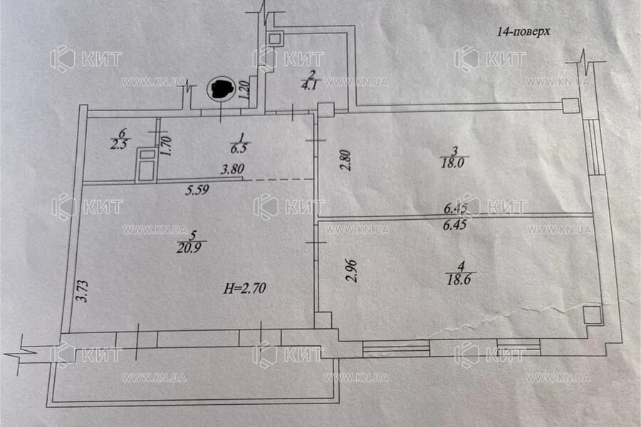 Продажа квартиры Харьков, Одесская, Основа, 80м²