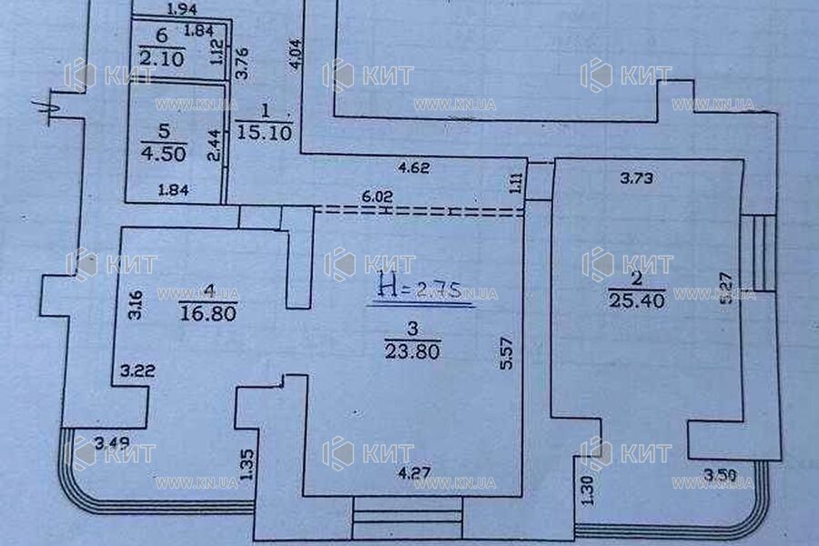 Продаж квартири Харків, Північна Салтівка 1, 87м²