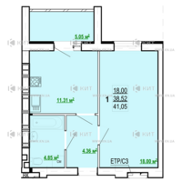 Продаж квартири Харків, Холодна Гора, 41м²