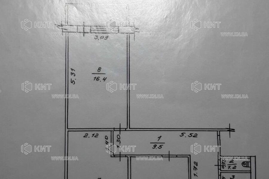 Продаж квартири Харків, Жуковського, П’ятихатки, 67м²