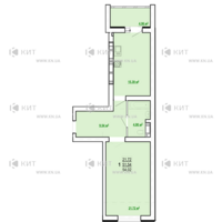 Продаж квартири Харків, Холодна Гора, 54м²
