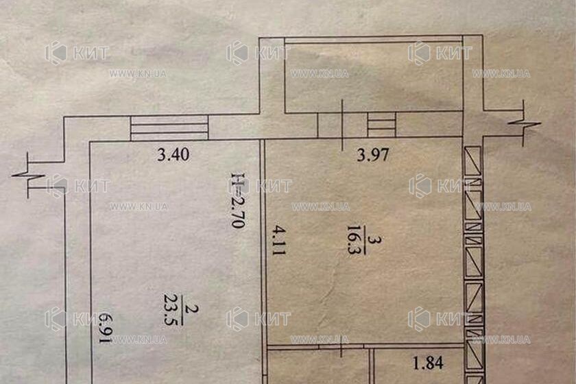 Продаж квартири Харків, Спорт.Гагар.Повст., 53м²