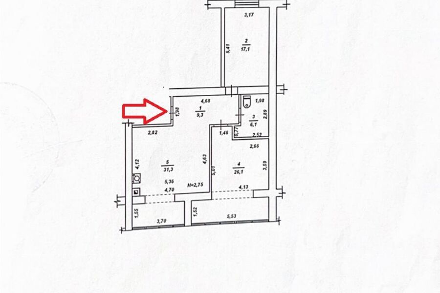 Продажа квартиры Харьков, МЖК Интернационалист, 89.9м²