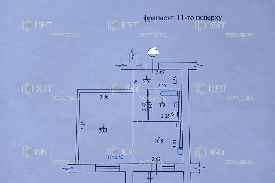 Продажа квартиры Харьков, Новые дома, 48м²
