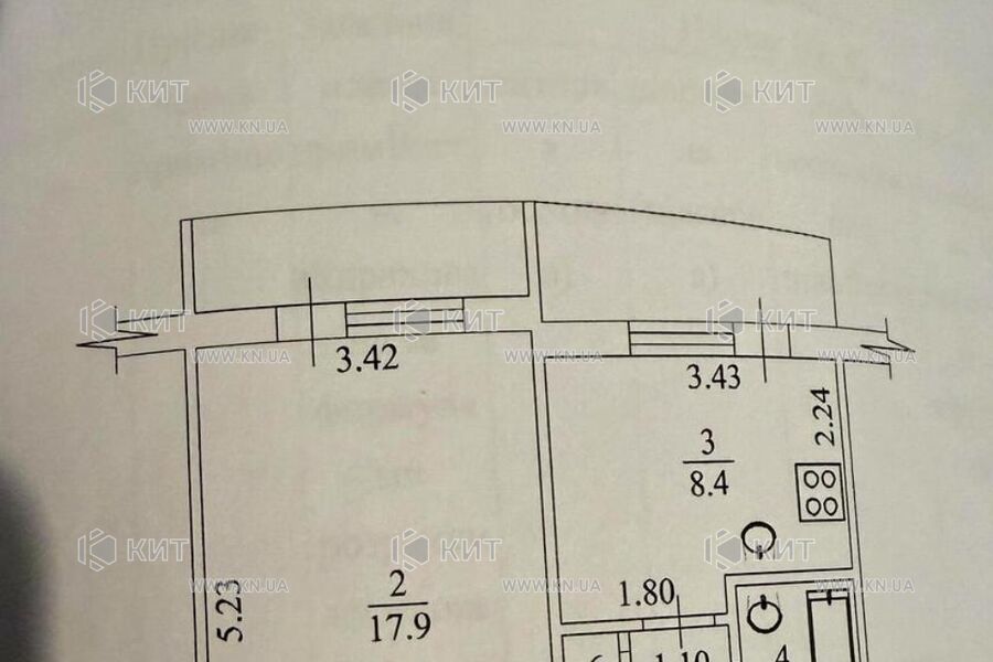 Продаж квартири Харків, ХТЗ, Рогань, 40м²