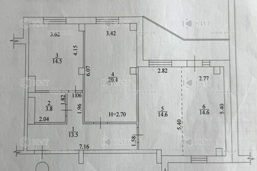 Продаж квартири Харків, Одеська, Основа, 86м²