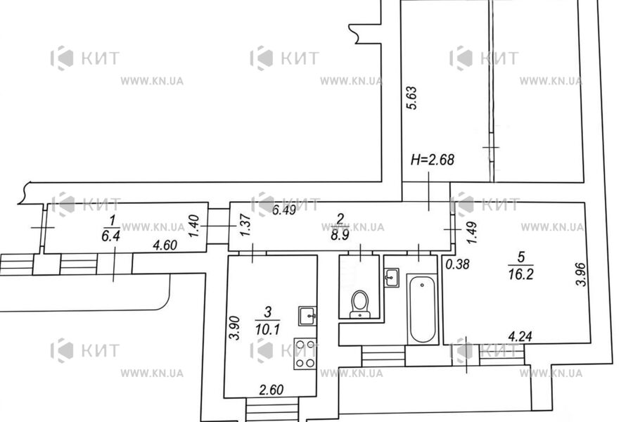 Продажа квартиры Харьков, Салтовка, 521 мрн., 84.4м²