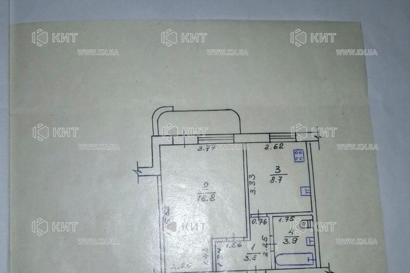 Продажа квартиры Харьков, Киевская, Гидропарк, 36м²