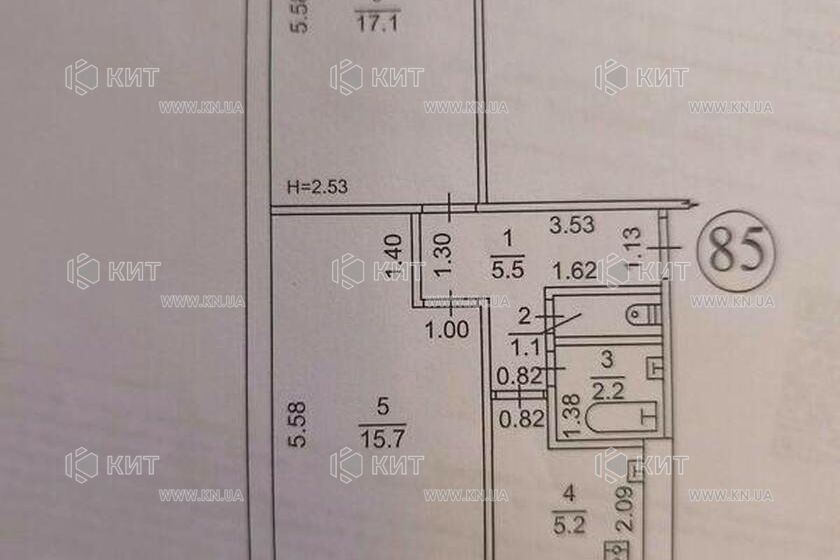 Продаж квартири Харків, Нові Дома, 47м²