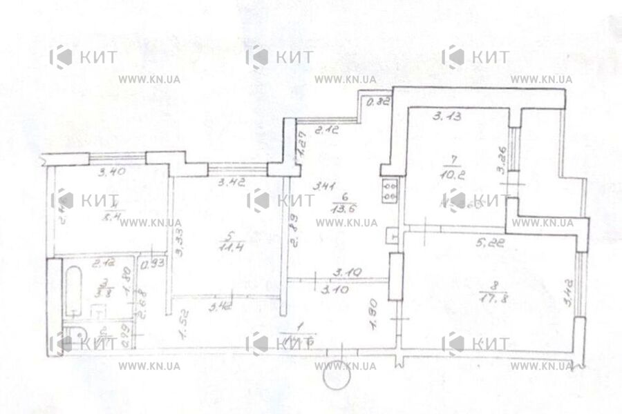 Продаж квартири Харків, Павлове Поле, 83.5м²