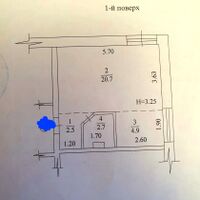 Продаж квартири Харків, МЖК Інтернаціоналіст, 31м²