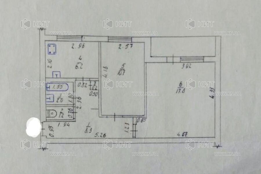 Продажа квартиры Харьков, Научная, 50м²