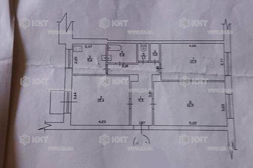 Продаж квартири Харків, Спорт.Гагар.Повст., 65м²