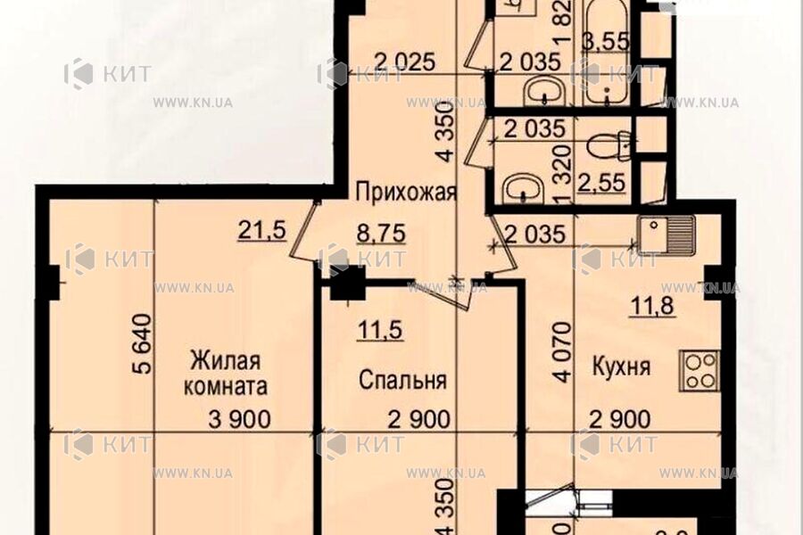 Продажа квартиры Харьков, Новые дома, 60.95м²