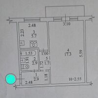 Продажа квартиры Харьков, ХТЗ, Рогань, 32м²