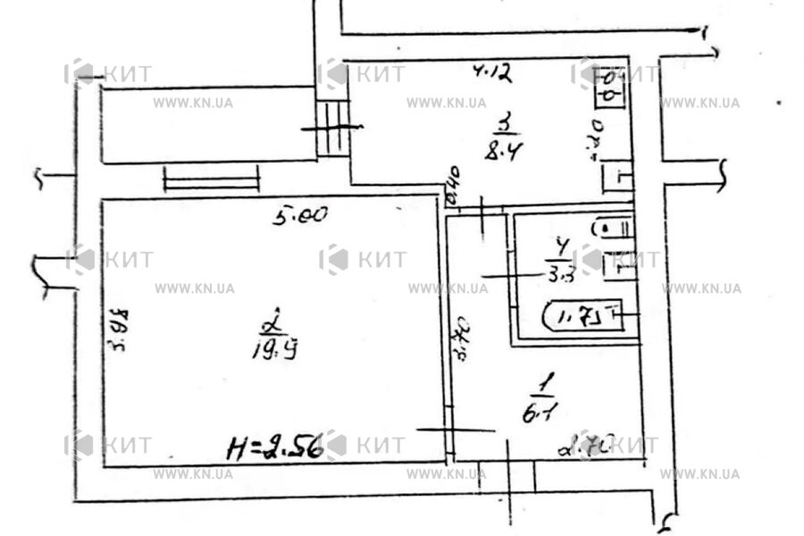 Продаж квартири Харків, Олексіївка, 39м²