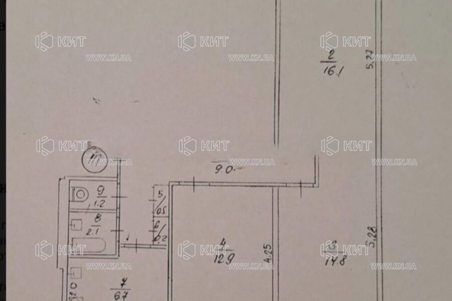 Продажа квартиры Харьков, Салтовка, 605 мрн., 65.3м²