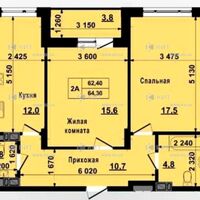 Продаж квартири Харків, Нові Дома, 64.3м²