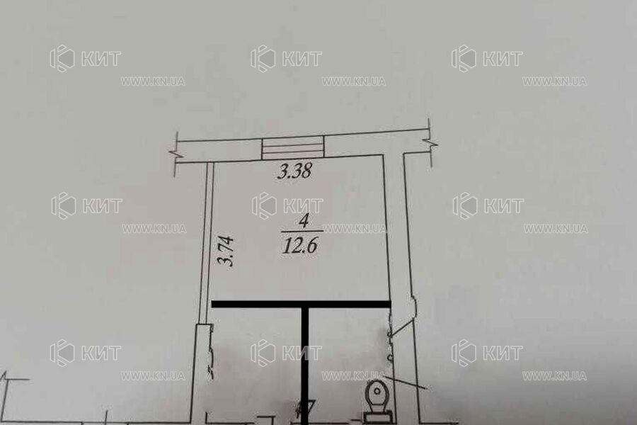 Продаж квартири Харків, Нові Дома, 24м²