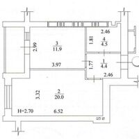 Продажа квартиры Харьков, ХТЗ, Рогань, 42м²