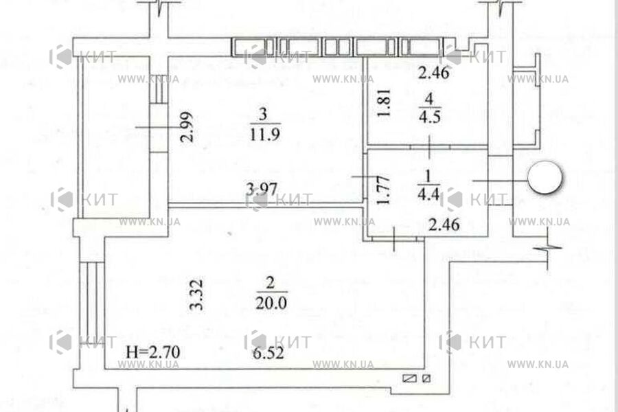 Продажа квартиры Харьков, ХТЗ, Рогань, 42м²