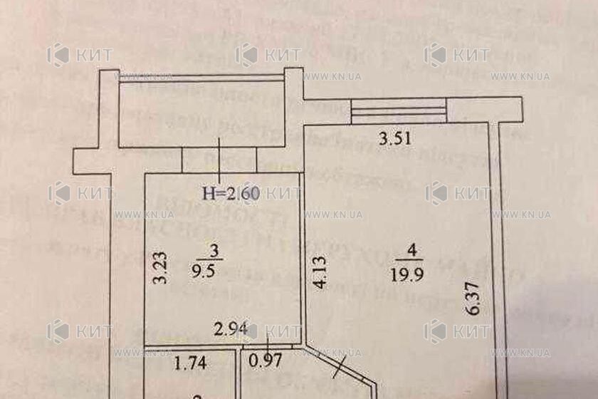 Продаж квартири Харків, Аеропорт, Мерефянське шосе, 41м²
