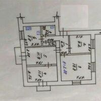 Продажа квартиры Харьков, ЮЖД, Центр. рынок, 70.6м²