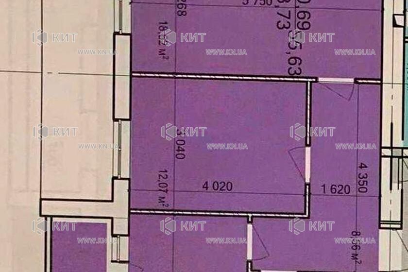 Продаж квартири Харків, Салтівка(Бараб.,Україна), 56м²