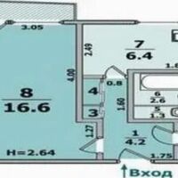 Продаж квартири Харків, Нові Дома, 33м²