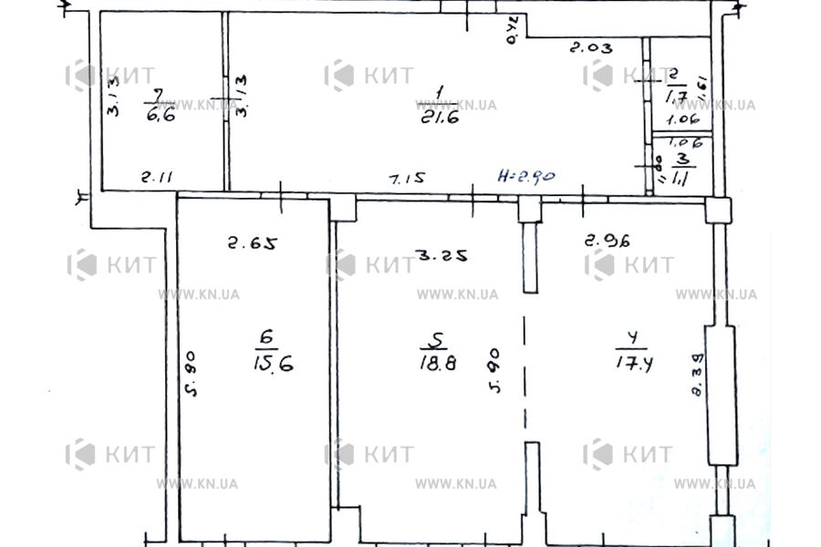 Продажа квартиры Харьков, Научная, 92м²