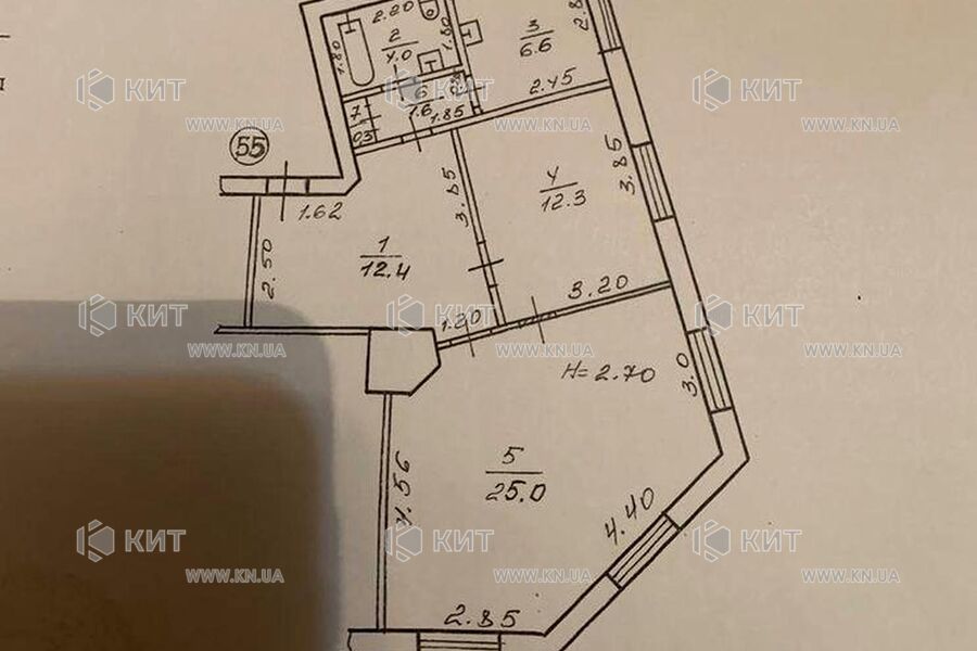Продажа квартиры Харьков, Спортивная, Гагарина, Защитников, 62.2м²