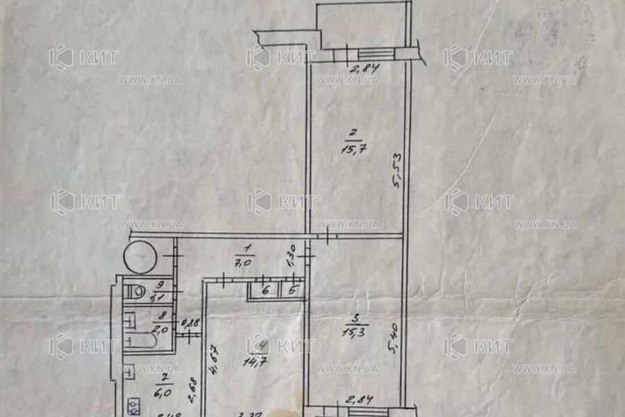 Продаж квартири Харків, Салтівка, 625 мрн., 65м²