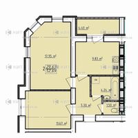 Продаж квартири Харків, Спорт.Гагар.Повст., 54м²