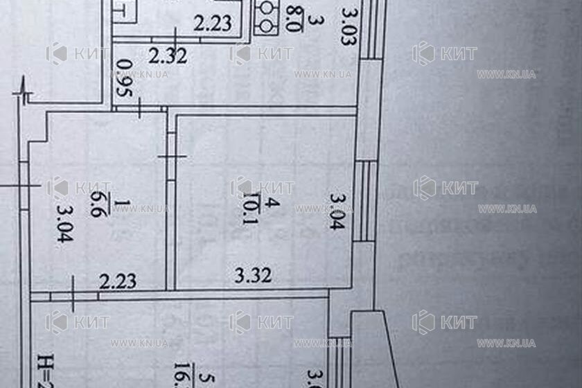 Продаж квартири Харків, Салтівка, 607 мрн., 45.6м²
