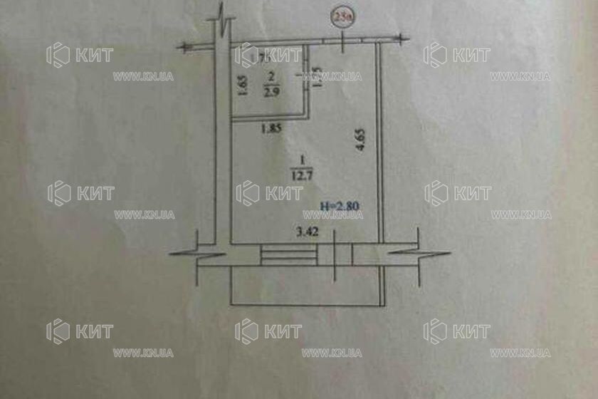 Продажа квартиры Песочин, Надия, 16.5м²