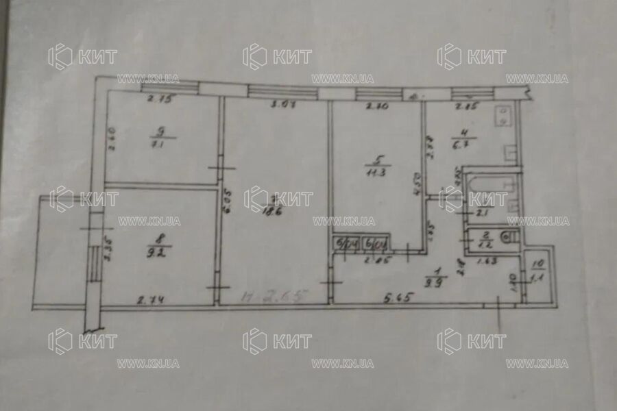 Продаж квартири Харків, Холодна Гора, 70м²