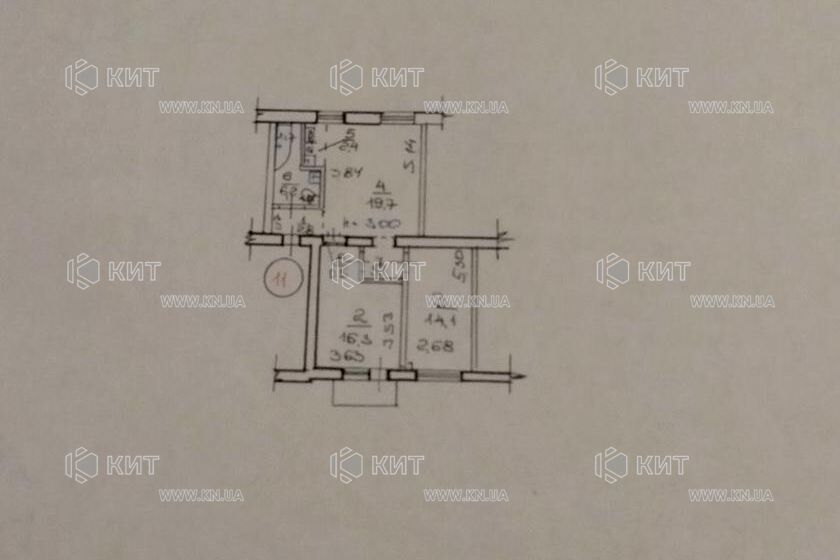 Продаж квартири Харків, Центр, 65.9м²