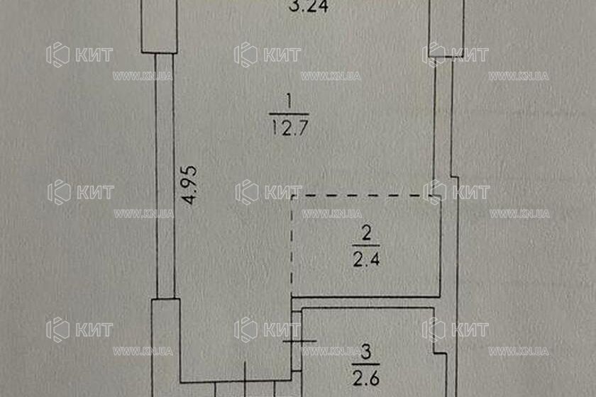 Продаж квартири Харків, Центр, 18м²