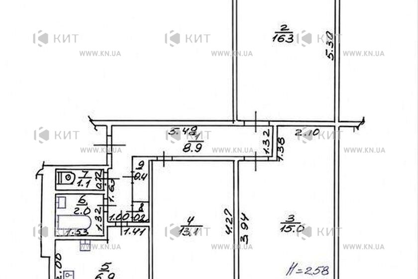 Продаж квартири Харків, Олексіївка, 66м²