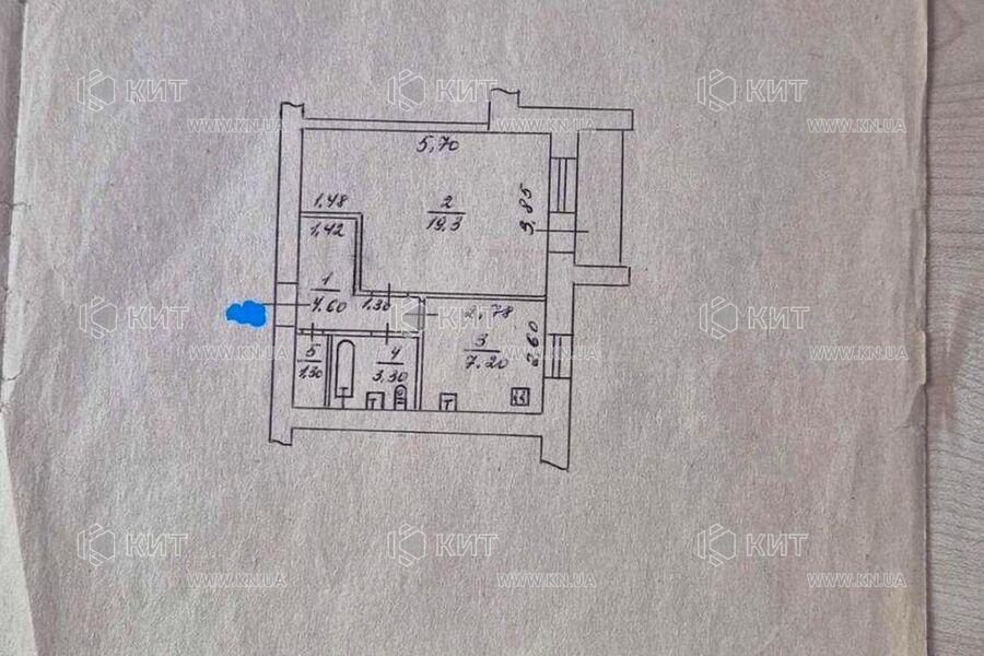 Продаж квартири Харків, Нові Дома, 37м²