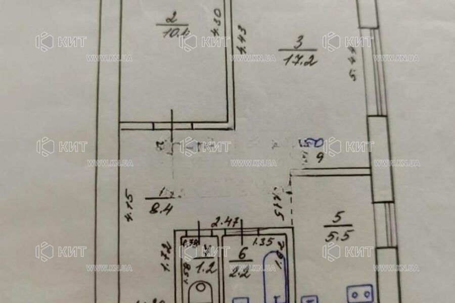 Продаж квартири Харків, Холодна Гора, 46.5м²