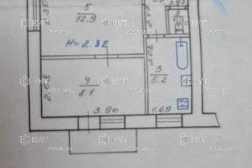 Продаж квартири Харків, Одеська, Основа, 31м²